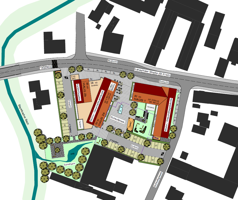 Laberweinting Mitte Rahmenplan